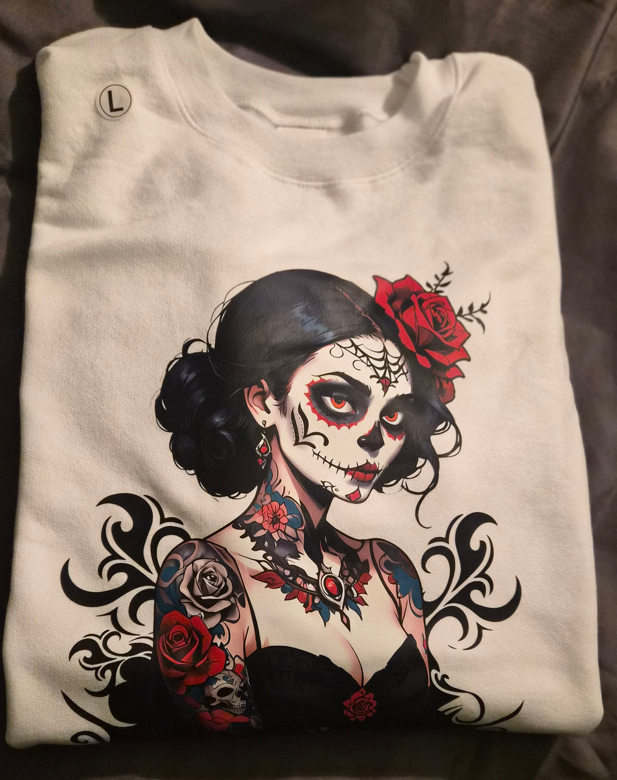 Female Skull Candy Sweatshirt