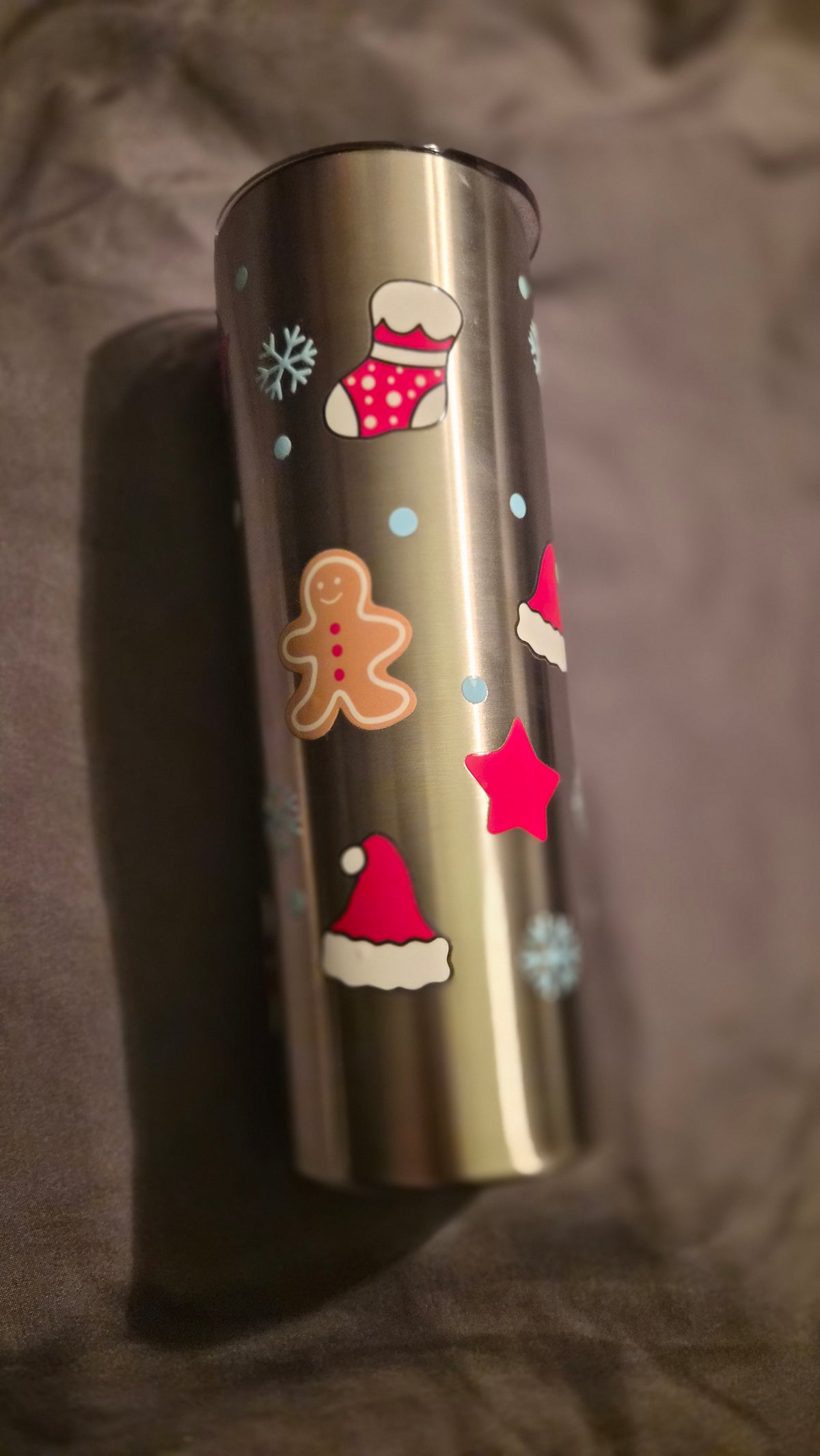 Metal Tumbler – Christmas Themed