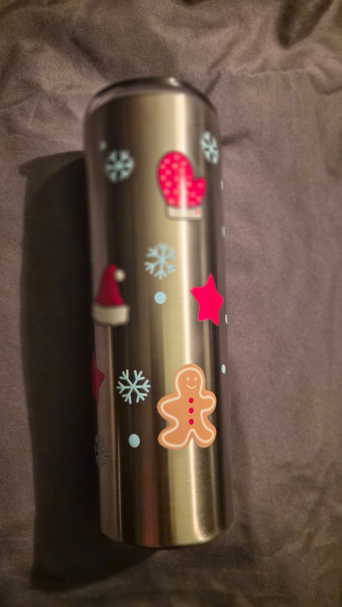 Metal Tumbler – Christmas Themed