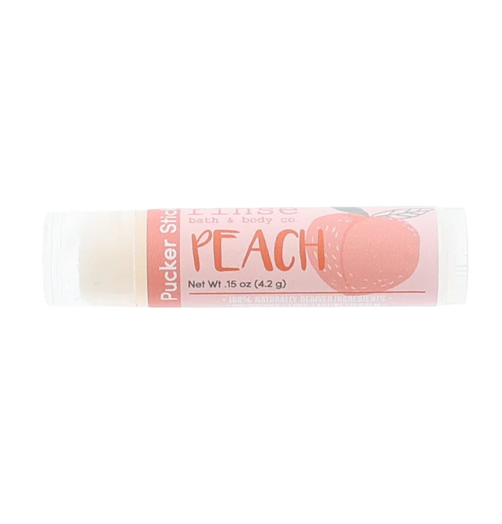 Peach Lip Balm – Natural Moisturizing Lip Balm | Stocking Stuffer Gift