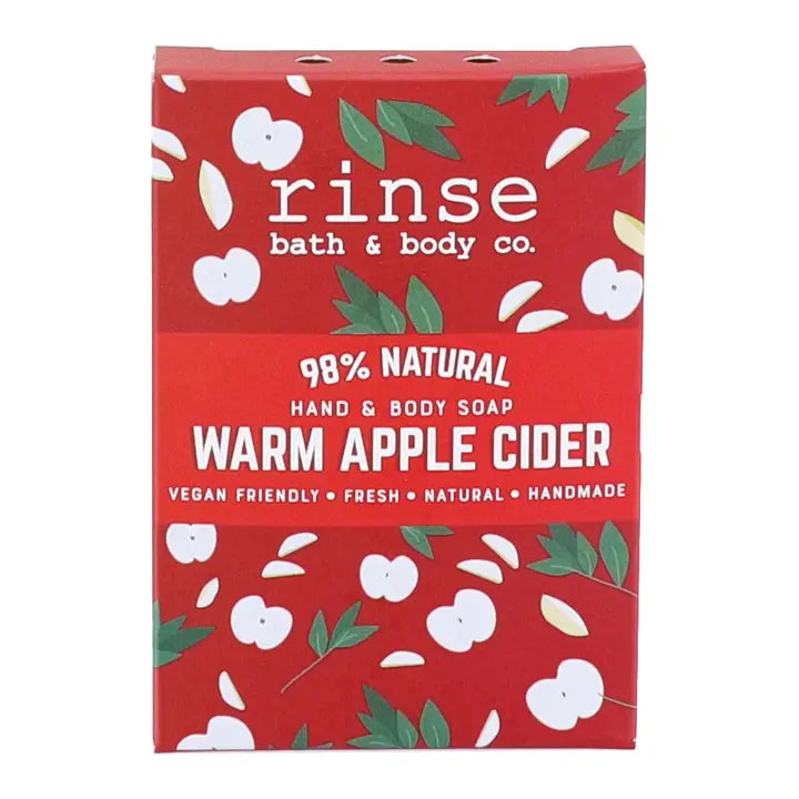 Mini Apple Cider Soap – Handmade Fall Scented Bar Soap | Stocking Stuffer