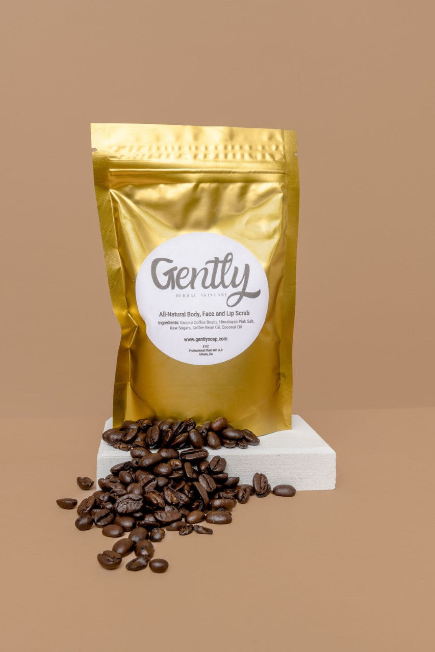 Coffee Body Scrub – Exfoliating Face, Lip & Body Scrub | Natural Skincare Gift
